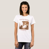 Du bist seltsam, ich behalte dich Fuchs-Kunst T-Shirt (Vorne ganz)