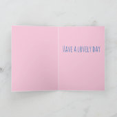 Du bist SEW Special! Herzlichen Glückwunsch zum Ge Karte (Innenseite)