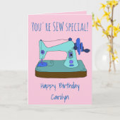 Du bist SEW Special! Herzlichen Glückwunsch zum Ge Karte (Gelbe Blume)