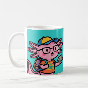 Du bist sicher Axolotl Fragen Cute Sarcastic Meme Kaffeetasse