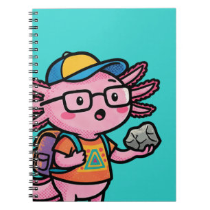 Du bist sicher Axolotl Fragen Cute Sarkastischer M Notizblock
