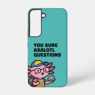 Du bist sicher Axolotl Fragen Cute Sarkastischer M Samsung Galaxy Hülle