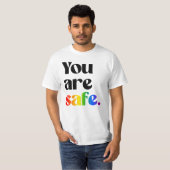 Du bist sicher T-Shirt (Vorne ganz)