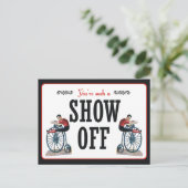 Du bist so ein Ausflug Postkarte (Stehend Vorderseite)