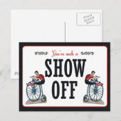 Du bist so ein Ausflug Postkarte (Vorne/Hinten)