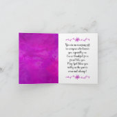 Du bist so ein WUNDERSCHÖNER Segen VOLL EDITABLE! Karte (Innenseite)