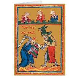 Du bist so entlassen! Personalisierbar!