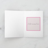 Du bist so geliebt - Graue Füchse schnipsen Karte (Innenseite)