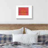 "Du bist so geliebt" Leinwanddruck (Insitu (Schlafzimmer))