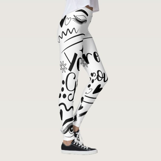 Du bist so Georgeous Leggings (Rechts)