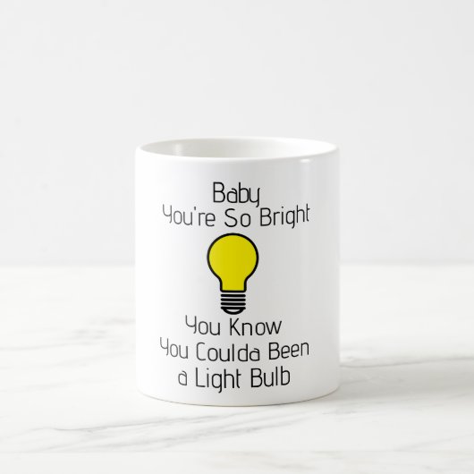 Du bist so hell Coffee-Mug Kaffeetasse (Mittel)