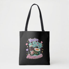 Du bist so lecker – Süße Kawaii Sushi & Sojasauce Tasche