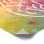 Du bist so liebes Poster (Ecke)