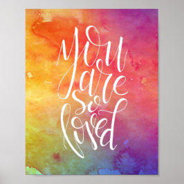 Du bist so liebes Poster