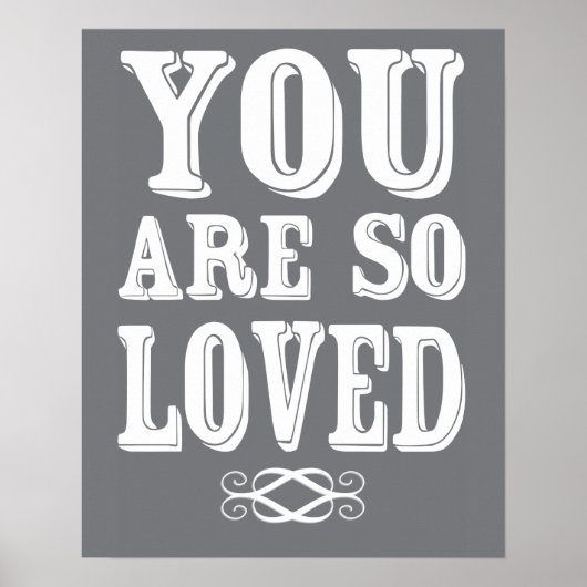 Du bist so lieblich Poster Kinderzimmer Wall Print (Vorne)