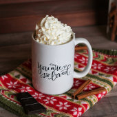 Du bist so lieblich und ermutigend Herz-Tasse Kaffeetasse