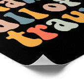 Du bist so lustig, danke, dass es das ganze Trauma Poster (Ecke)