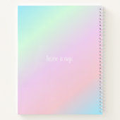 Du bist so magisch wie ein Einhorn Notizblock (Rückseite)