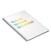 Du bist so nett, dass du klug bist. notizblock (Rechte Seite)