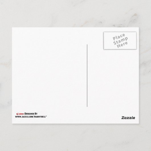 Du bist so Phantastisch Postkarte (Rückseite)