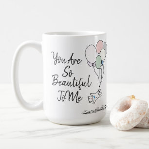 Du bist so schön für mich kaffeetasse