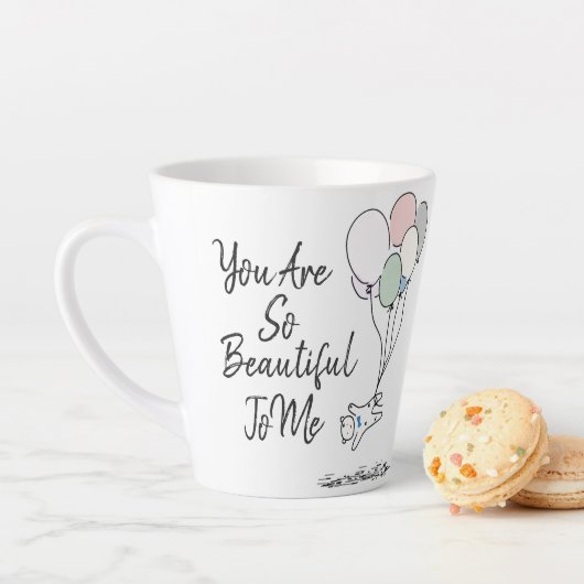 Du bist so schön für mich milchtasse (Beispiel)