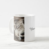 Du bist so schön! Katzen-Kaffeetasse Kaffeetasse (Vorderseite Links)