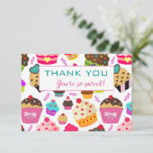 Du bist so süß dankeskarte (Stehend Vorderseite)