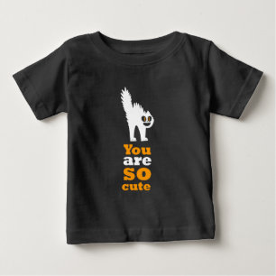 Du bist so süß frustrierte Katze Baby T-shirt