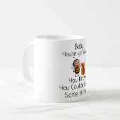 Du bist so süß Kaffeetasse (Vorderseite Links)