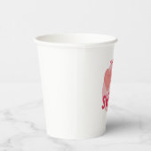 Du bist so süß Lollipop - Valentine Paper Cup Pappbecher (Rechts)