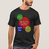 Du bist so Venn... T-Shirt (Vorderseite)