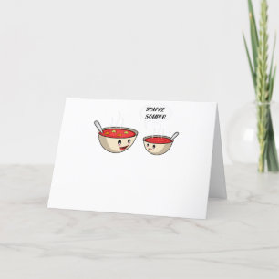Du bist Souperkoch und Soup Lover Dankeskarte