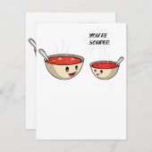 Du bist Souperkoch und Soup Lover Einladung (Vorne/Hinten)