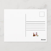 Du bist Soy Phantastisch Kawaii Sushi Hi & Hello N Postkarte (Rückseite)