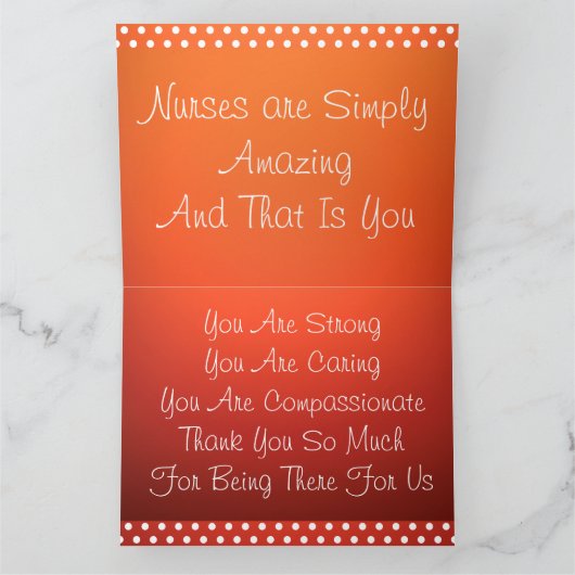 Du bist stark karte (Innenseite)