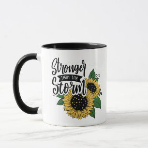 Du bist stärker als dieser Sturm. Ein Geschenk Kaf Tasse