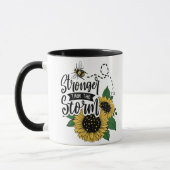 Du bist stärker als dieser Sturm. Ein köstlicher K Tasse (Links)
