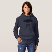 Du bist stärker, als du denkst hoodie (Vorne ganz)