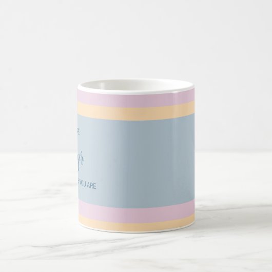 Du bist stärker, als du denkst kaffeetasse (Mittel)