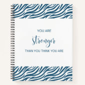 Du bist stärker, als du denkst notizblock (Vorderseite)