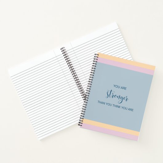 Du bist stärker, als du denkst notizblock (Innenseite)