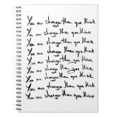 Du bist STÄRKER, als du denkst! Notizblock (Vorderseite)