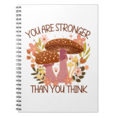 Du bist stärker, als du denkst notizblock (Vorderseite)