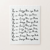 Du bist STÄRKER, als du denkst! Puzzle (Vertikal)