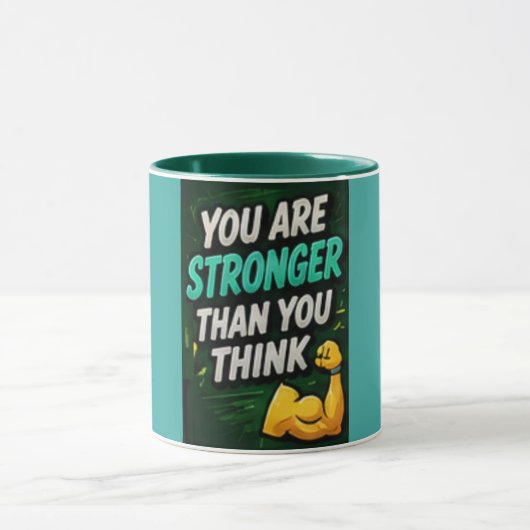 Du bist stärker als du denkst tasse (Zentrum)