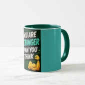 Du bist stärker als du denkst tasse (VorderseiteRechts)