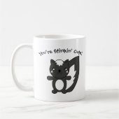 Du bist Stinkin' Niedlich Kaffeetasse (Links)