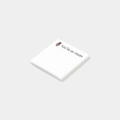 Du bist stumm. 3 x 3 Sticky-Notizen Post-it Klebezettel (angewinkelt)