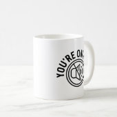 Du Bist Stummgeschaltet Kaffeetasse (VorderseiteRechts)